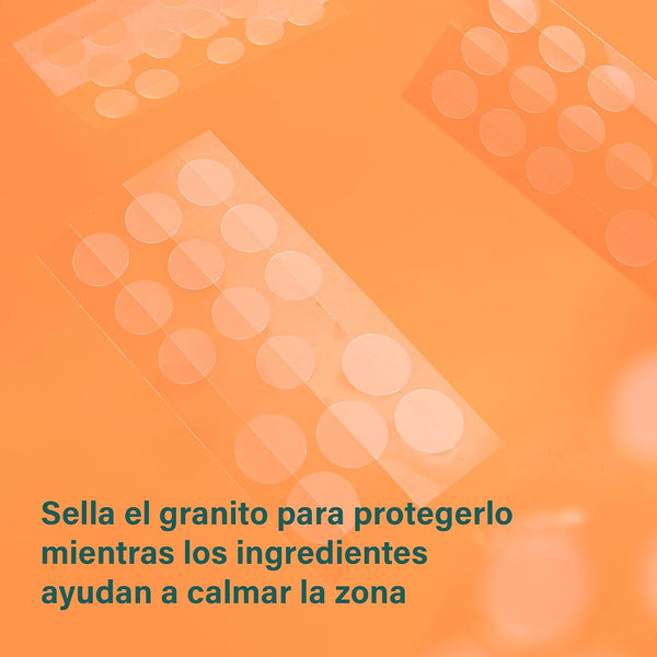 Los parches Bes-tea de Meisani sellan el granito mientras los ingredientes calman la zona
