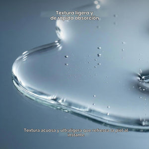 Textura acuosa y ultraligera del sérum Plump Drops de Meisani