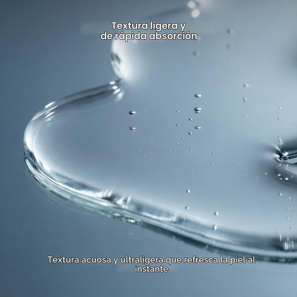 Textura acuosa y ultraligera del sérum Plump Drops de Meisani