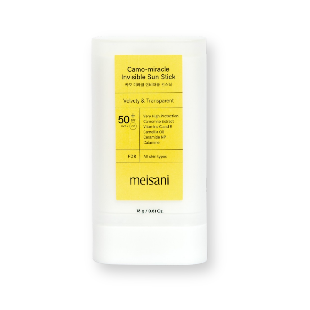 Stick solar invisible Camo-miracle SPF50+ de Meisani, 18 g