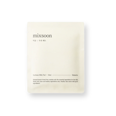 Sobre de Mixsoon Soybean Milk Pad de 16 ml con 3 pads faciales de fermento de soja