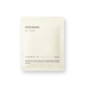 Sobre de Mixsoon Soybean Milk Pad de 16 ml con 3 pads faciales de fermento de soja