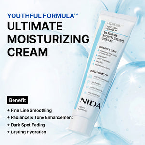 Beneficios de la Crema Hidratante NIDA: líneas finas, luminosidad, manchas e hidratación