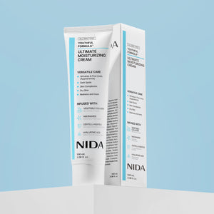 Crema Hidratante NIDA Youthful Formula 100 ml con su estuche