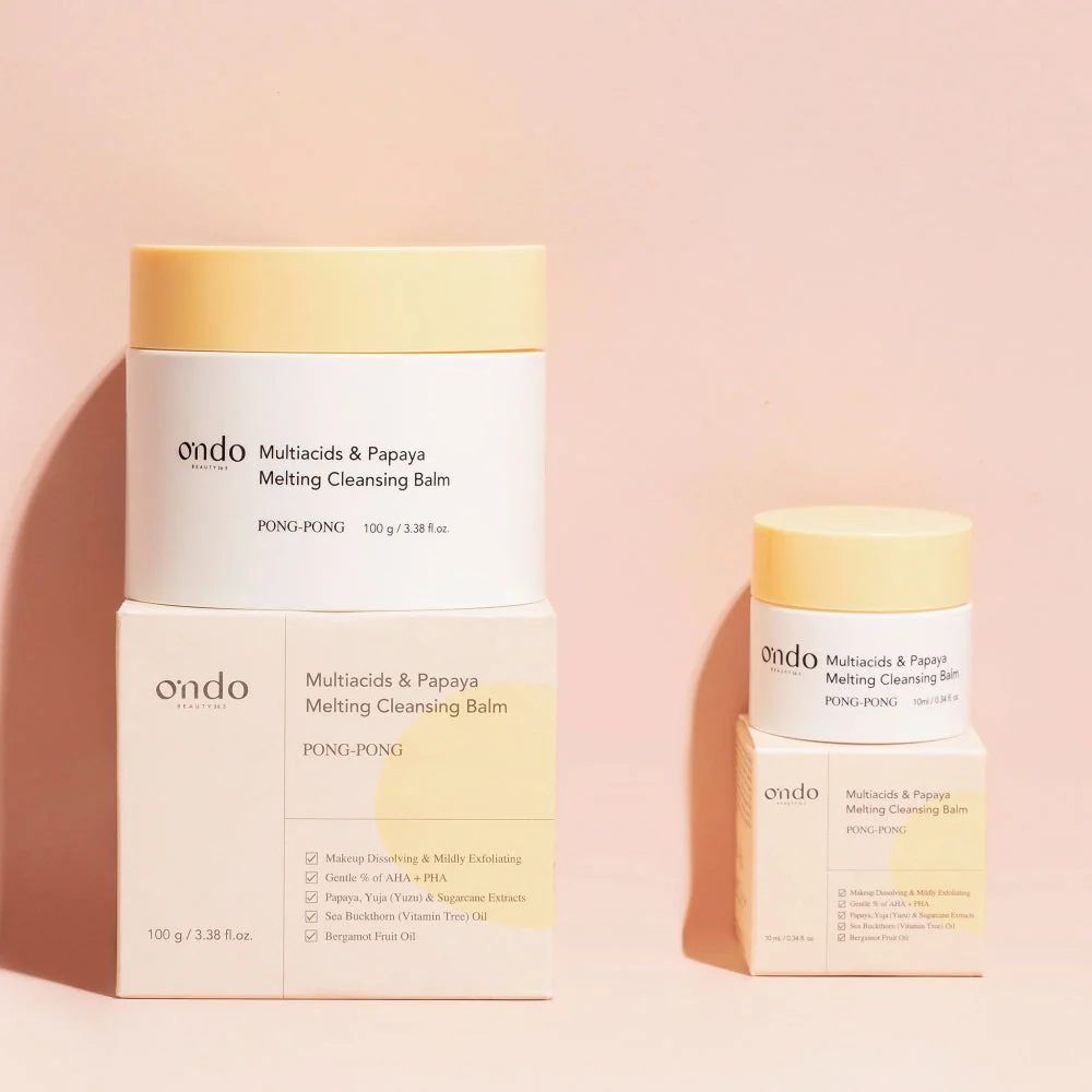 Tarro mini de Bálsamo Limpiador Multiácidos y Papaya 10 ml de Ondo