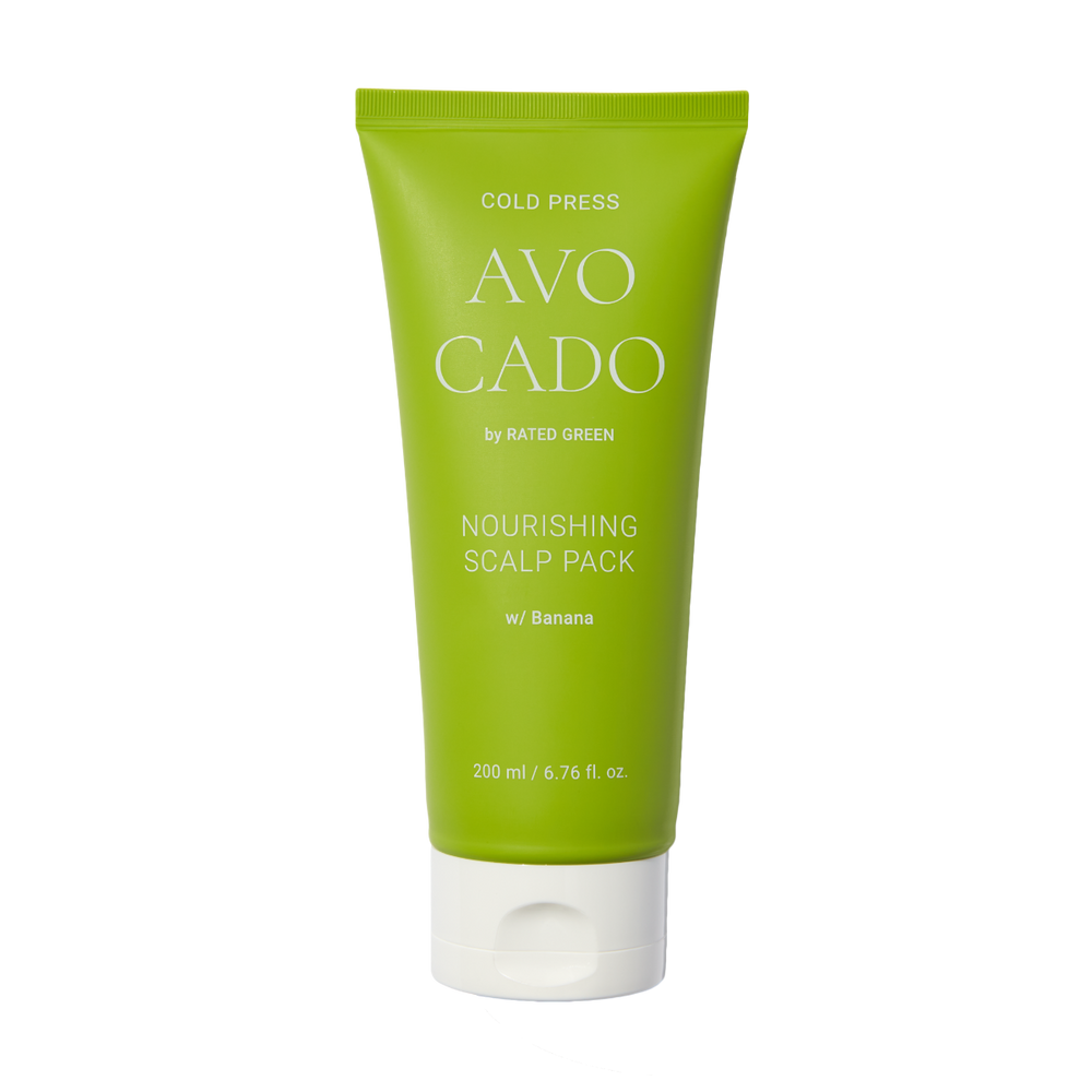 Tubo de la mascarilla capilar de aguacate y plátano de Rated Green, 200 ml