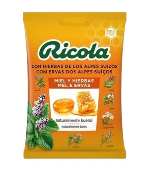 Ricola caramelos Miel y Hierbas bolsa 70g