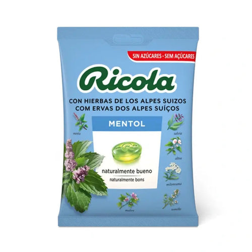 Ricola Caramelos sin Azucar 1 Bolsa 70 G Sabor Mentol