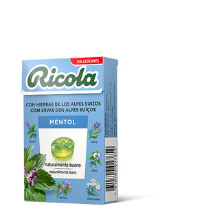 Ricola Caramelos Mentol sin Azúcar 50 g