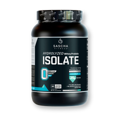 Envase de la proteína Whey Coco de Sascha Fitness