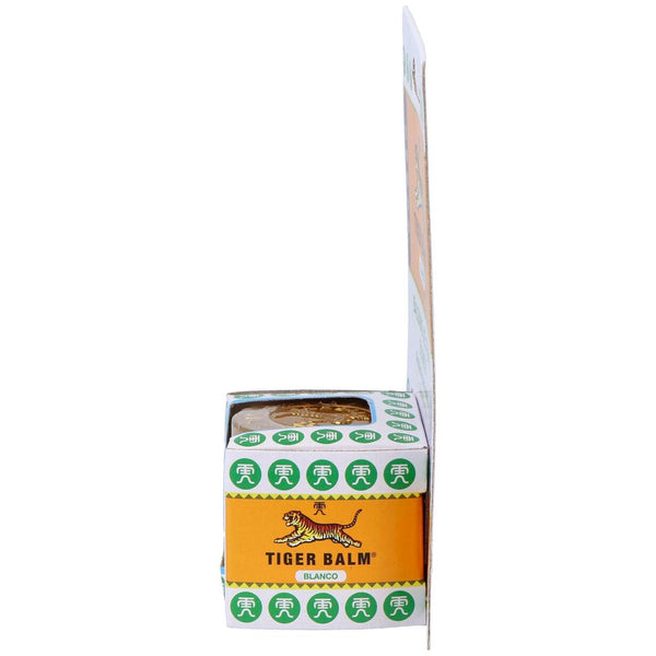 Perfil del estuche del Bálsamo del Tigre Blanco Tiger Balm 19 g