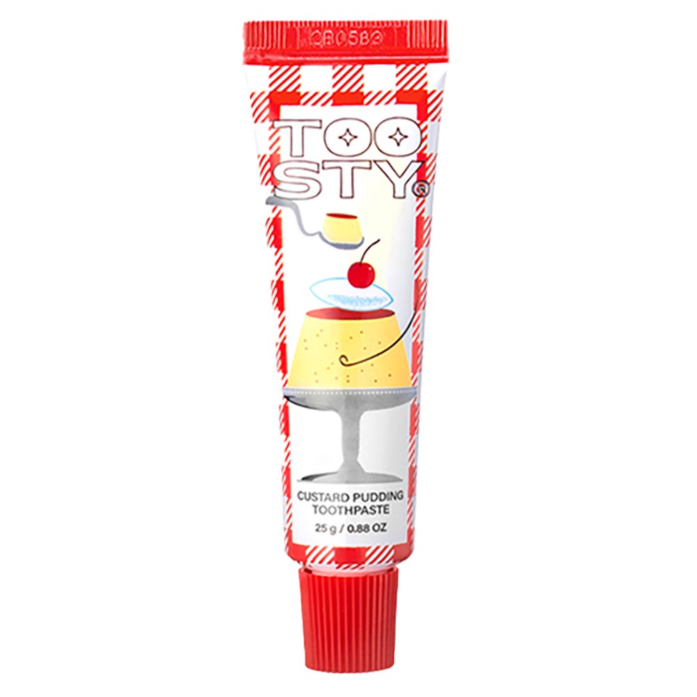 Tubo de pasta de dientes Custard Pudding de Toosty, 25 g