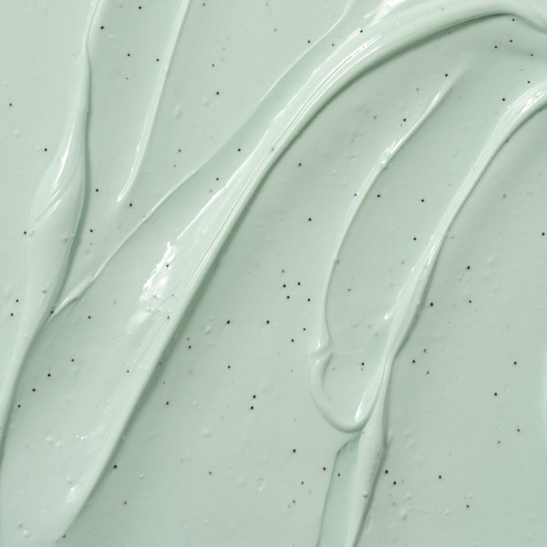 Textura verde menta de la pasta de dientes Mint Chocolate de Toosty