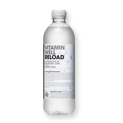 Botella de la bebida Reload sabor limón y lima de Vitamin Well, 500 ml
