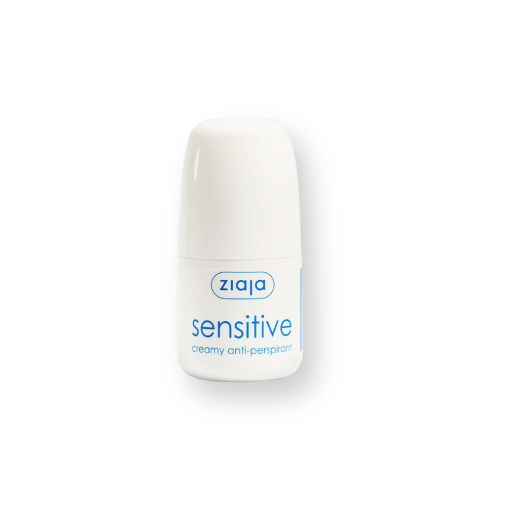 Antitranspirante en crema Sensitive de Ziaja, 60 ml