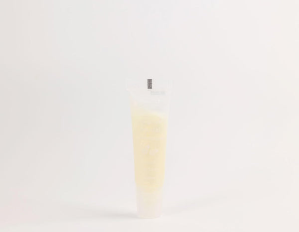 Dorso del tubo del brillo labial Ziaja Juicy Tropical Pineapple