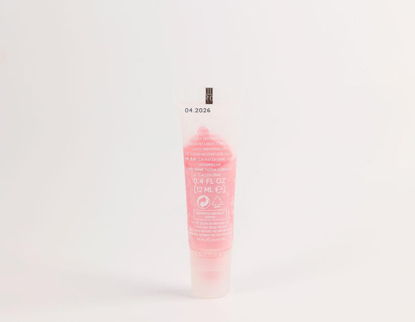 Dorso del tubo del brillo labial Ziaja Juicy Watermelon