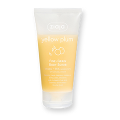 Exfoliante corporal Ziaja Juicy Yellow Plum 160 ml, tubo