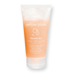 Gel de ducha Ziaja Juicy Yellow Plum 160 ml, tubo