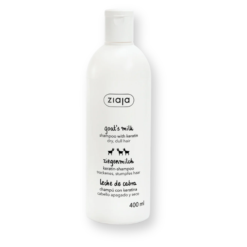 Champú Leche de Cabra + Keratina 400ml - Ziaja