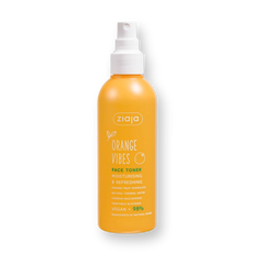 Tónico facial Orange Vibes de Ziaja, frasco de 190 ml