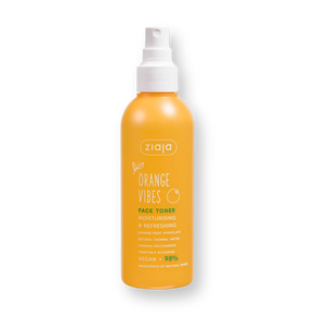 Tónico facial Orange Vibes de Ziaja, frasco de 190 ml