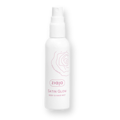 Bruma corporal y capilar Ziaja Satin Glow 90 ml, spray