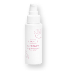 Sérum facial ultra hidratante Ziaja Satin Glow 50 ml, frasco con dosificador