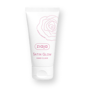 Crema de manos Ziaja Satin Glow 50 ml, tubo