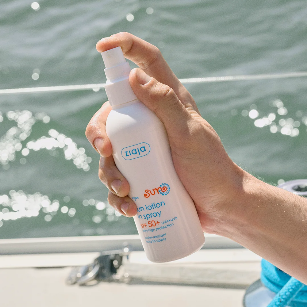 Protector solar corporal SPF 50+ en spray de Ziaja, 170 ml