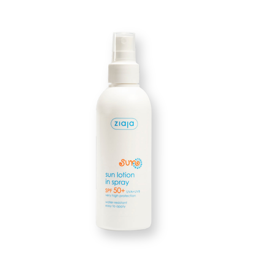 Protector solar corporal SPF 50+ en spray de Ziaja, 170 ml