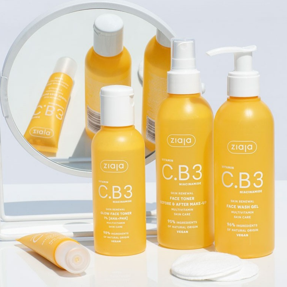 Gel Limpiador Facial Vitamina C.B3 + Niacinamida - Ziaja
